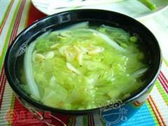 海米菜汤