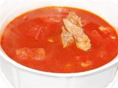 西红柿鸡肉汤