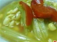 黄豆芹菜汤